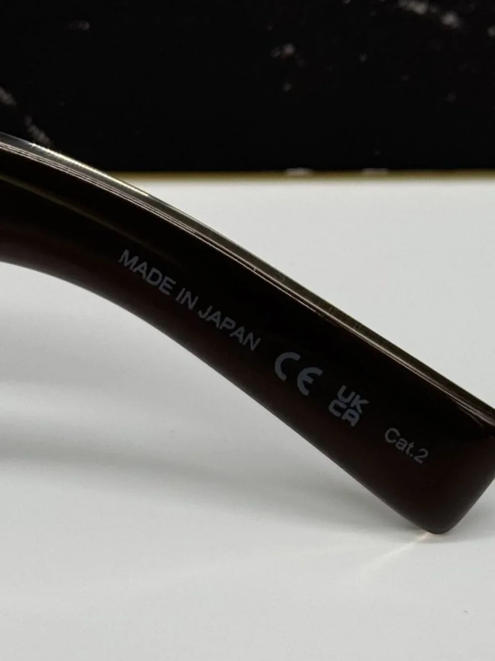 NWT Saint Laurent SL572 007 Brown Yellow Square Unisex Sunglasses